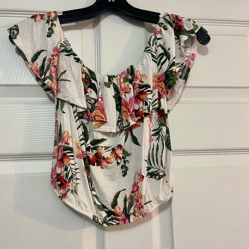 Floral tank top